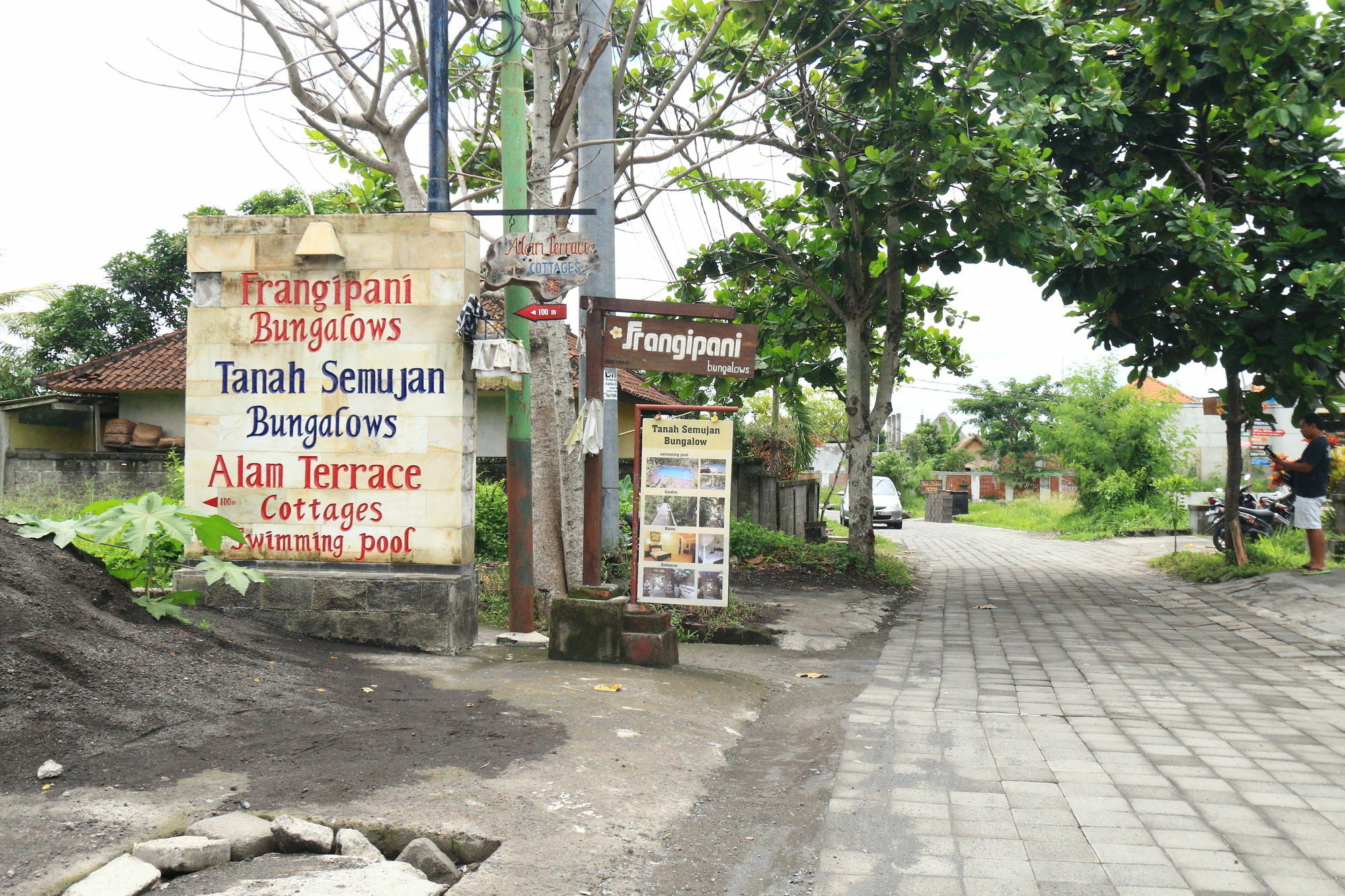 Frangipani Bungalow Ubud Exterior foto